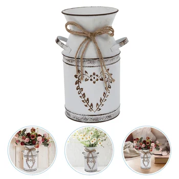 Dekorative Metal Flower Vase Blomsterarter Arrangement Puljen til Bryllup Festival Ferie