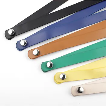 Farverig Taske Håndtere Mix Spand Pose Bælte For Håndlavede 83cm Og 43 cm Skulder Taske Rem To-afsnittet Farve Matchende Rem