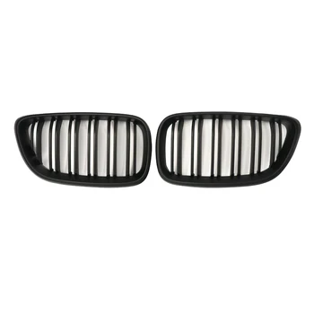 Mat Sort Bil Foran Nyre-Grill Gitter For-BMW 2-Serie F22/F23 228I M2 F87 Coupe 14-18