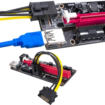 60cm PCI-E Riser Card Grafik Udvidelse Adapter PCI Express 1x til 16x USB 3.0 Data Kabel Til Computer