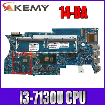 Til Hp Pavilion X360 14-BA Laptop Bundkort L12077-601 L12077-001 MX130 2GB I3-7130U CPU 448.0BZ03.0011 DDR4 MB Testet