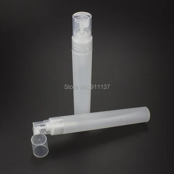 100pcs plast 15 ml aerosol spray flaske , 0,5 oz plast air spray flaske til parfume , 15 ml pp aromaterapi spray flasker