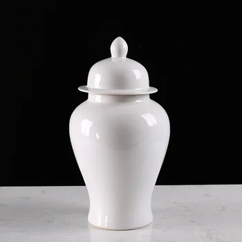 Moderne Keramik Generelt Jar Kinesiske Retro Kunsthåndværk, Møbler Vase Desktop Opbevaring Dekoration Hjem Dekoration Tilbehør