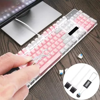 3 Stk Tastatur Rengøring Af Pensler Mekanisk Tastatur Børste Tastaturet Skifte Aftrækker