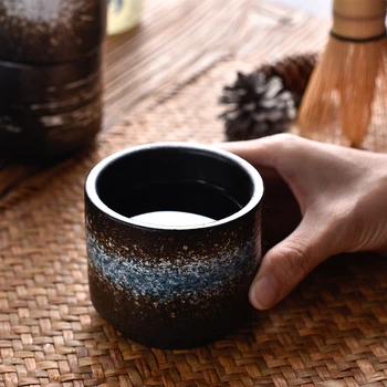 Japansk Te-Skålen 200ml Keramik Keramik glas vand Vintage Kop Te Kopper Vand Beholder Teaware Drinkware Vintage Tekopper Håndværk
