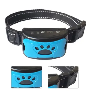 Hot Ultralyd Dog Training Collar USB-Elektriske Pet Anti Barking Intelligente Enheder, Stop Gøende Vibrationer Anti-Bark Enheder