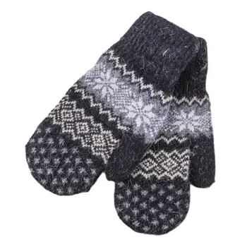 2021 kvinder vinteren, varm uld to finger design handsker kvinder unisex Luffe