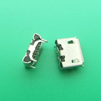 50stk Micro mini-USB-stik stik dock plug Opladning Port Oplader Sync for ZTE Deltage V8000 for Huawei Prisme 2 U8686