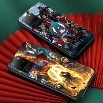 Cool Marvel Avengers Til Samsung Galaxy A01A12 A21 A21S A22 A31 A41 A42 A51 A71 A32 A52 A72 A02S Bløde Telefonen Tilfælde Coque