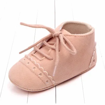 Nyfødte Baby Første Gang Sko Stjerne Piger Og Drenge Læder Sneakers Anti-slip Baby Sko Mokkasiner Sko børn, Sko til Piger Sko