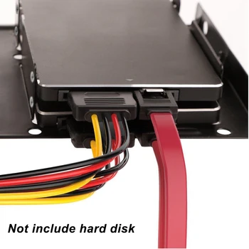 Beslag Power Kabel-SATA-datakabel Holdbar Computerens Interne Harddisk Tilbehør Kørsel Skrue Montage Kit