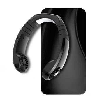 Hænderne Fri Hals Loftvifte,Mini-Bærbare USB-Bærbare 360°Køling Dovne Neckband Hængende Køligere Rejse Sport Fan, Air Condition