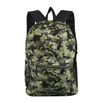 JD34 Fashionable enkle stor kapacitet skoletaske for folkeskole elever vandtæt multi-funktionelle fritid rygsæk