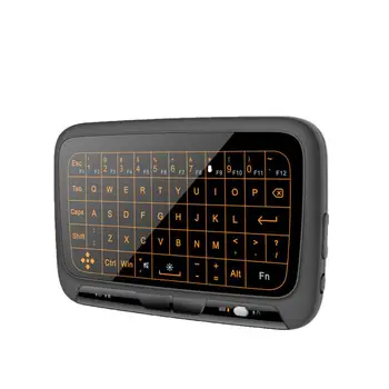 Nye H18+ 2,4 GHz Trådløse Mini-Tastatur QWERTY Touchpad Musen i Usb-Tastatur Baggrundslys Air Mouse Indbygget Batteri Til Android TV
