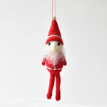 Jul Vedhæng Santa Hjorte Snemand Søde Dukke Jul Dukke Vedhæng Kreative Christmas Tree Dekoration Ny