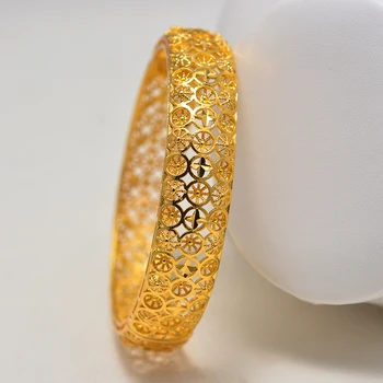Wando Kan Åbne Etiopiske Duabi Arabiske Armbånd Armbånd til Kvinder Dubai Armbånd Smykker, Afrikanske, Arabiske Gaver til Brudens smykker
