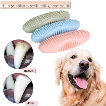 Dog Tandbørste Legetøj Til Hunde Interaktive Hvalp Tyggelegetøj Uddannelse Tænder Rengøring Til Små Og Mellemstore Stor Hund Legetøj Hund Forsyninger
