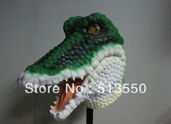 Krokodille Maske Terrorist Latex Halloween Hot Fest Masker Gratis Størrelsen for Voksne
