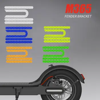Holdbar El-Scooter Skateboard Foran Bageste Hjul Dæk Dækker Beskyttende skal Reflekterende Klistermærker til Xiaomi M365 Pro