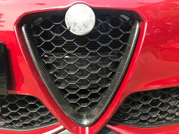 Racing Gitter Foran Lavere Gitter Frame Cover Trim Dekoration til Alfa Romeo Giulia 2016 2017 2018 V Type Auto Bil Dekoration
