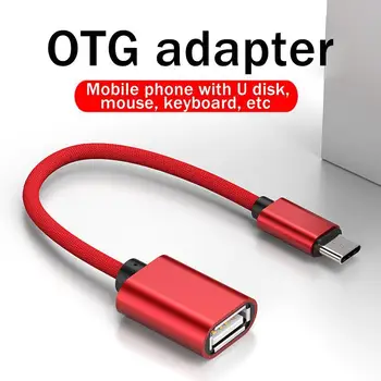 Type-C OTG-adapterkablet Til Samsung S10 S10 Xiaomi Mi 9 Android MacBook Mus Gamepad Tablet-PC ' Type C-OTG-USB-Kabel-Nyt