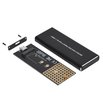 USB-3.1 til M. 2 NVME PCIe SSD-Kabinet NVME M-Tasten til Type C Adapter Tilfældet For Nvme SSD USB3.1 til M. 2 NGFF SATA SSD Tilfælde Box