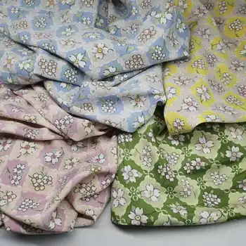 Mode Kjole Elastisk Etniske Chiffon Væv DIY Tøj Materiale Syning Tekstil Sommer