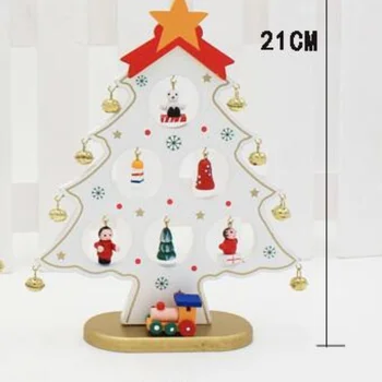DIY julepynt Træ-Træ Hængende Gave til Børnene Hjem Xmas borddekoration