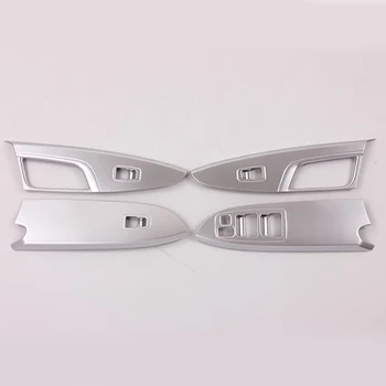 4stk ABS Sølv Dekorative Vindue Lift-Kontakten Dække Trim Ramme for Mitsubishi Eclipse på Tværs af 2018 Bil Styling