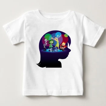 Hot Salg Inside Out T-shirts Børn Vinteren Grundlæggende Shirt Drenge Og Girs Ærme Søde Outfits Tees børnenes Favorit Tøj MJ