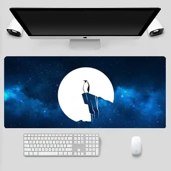 Penguin dyr kreativitet søde værdiboks til Bærbar Computer Bord Beskytte Spil Office Arbejde musemåtten pad X XL, Non-slip Laptop Pude