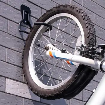 Indendørs Stald Cykel Vægbeslag Krog Cykel Parkering Spænde Bærbare Vægbeslag Indendørs Lodret Racing Cykel Storage Rack
