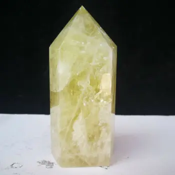 420-500g naturlige topas topas kvartskrystal Obelisk magic wand reiki healing
