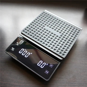Elektroniske køkkenvægt med Timer Smart Digital Og Skalaer Husholdning Mad Skalaer Præcisions Vægte Vægt 3 KG/0,1 g