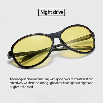 Holdbar Unisex Solbriller Night Vision Goggles-Solbriller Udendørs Sport Cykling Briller Udendørs Cykling Udstyr