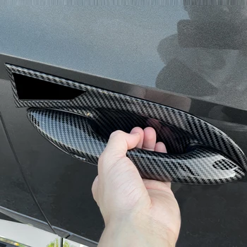 For Hyundai Tucson NX4 2022 Farverige Udvendige dørhåndtag & Håndtag Skåle Frame Cover Trim Bil Styling