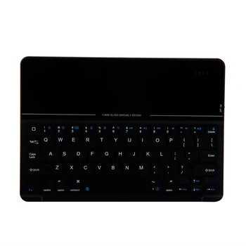 Kemile Til apple ipad, Air 2 9.7 Ultra Slanke Glas Bluetooth 3.0 Tastatur taske til iPad luft 9.7 Dække Stå W Aftageligt Tastatur