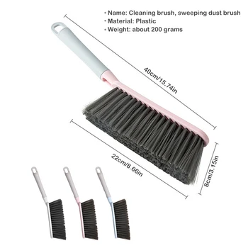Bed Flot Børste Husstand Bed Børste Bløde Børster Støvsugning Artefakt Hair Brush Bed Rengøring Kost Dusting Brush