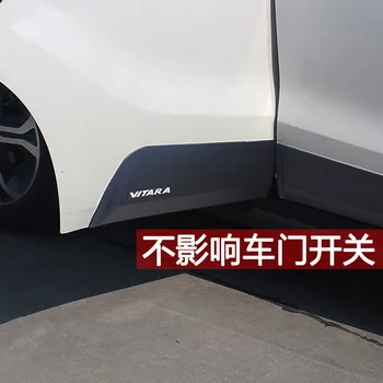 Bil styling til 2016 2017 2018 Suzuki Vitara Bil tilbehør ABS bilen kroppen sidebeskyttelseslister side dør dekoration
