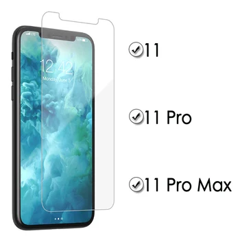 Glas Til iphone 11 Pro Max antal Screen Protector På 1phone ip11 11pro 11max iph Hærdet Glas rustning Film