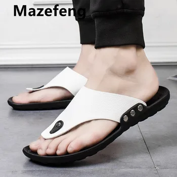 Mazefeng Mærke 2020 Nye Ankomst Sommeren Mænd Flip Flops Høj Kvalitet Beach Sandaler Anti-slip Shoes Hombre Casual Sko Engros
