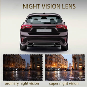 Misayaee 1280x720P HD Car Rear View Parkering Kamera til Mitsubishi Outlander XL/ Outlander / Citroen C-Crosser / Peugeot 4007