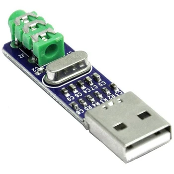 5V Mini PCM2704 USB-DAC HIFI USB-lydkort USB Power DAC-Dekoder Bord Modul til Arduino Raspberry Pi 16 Bits