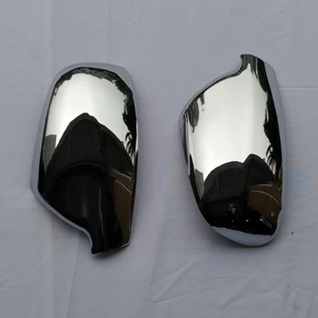 For Peugeot 307 Dør Side Sidespejl Krom Cover Rear View Tilbehør Kasket