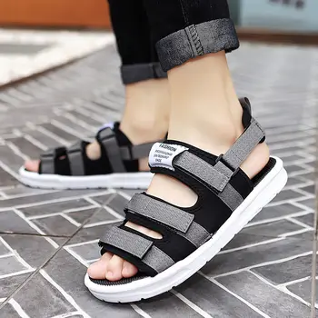 Sandaler til Mænd Sommeren Studerende Casual koreansk Stil Mænds Lady Par Sandaler Trendy Fashionable Offentlig Strand Sko i Stor Størrelse