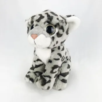 Nye legetøj dejlige hug leopard plys legetøj om 25cm tegnefilm leopard blød dukke fødselsdag gave w2258