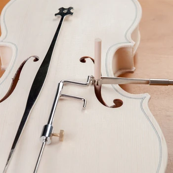 Violin Violinbygger Værktøjer Lyd Indlæg Måle Measurer Retriever Klip Sæt Violin Reservedele & Tilbehør Sølvskinnende