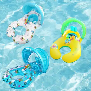 Ikke Oppusteligt Baby Floater Spædbarn Talje Float Liggende Svømning Ring Stranden, Pool Tilbehør, Legetøj Svømme Ring Flyder Svømme Trainere