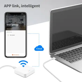 Tuya ZigBee 3.0 Smart Wireless Gateway Mini-Gateway Bridge For App Stemme Fjernbetjening Smart Home Arbejder Med Alexa, Google Startside