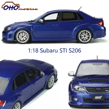 OttO-model 1:18 Subarus Impreza WRX STi S206 Samling harpiks L Die-cast Simulation Model Biler Legetøj